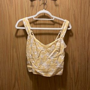 Yellow tank from Abercrombie & Fitch